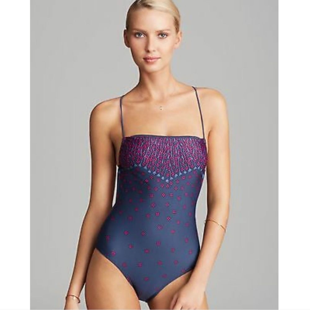 MARC JACOBS Floral Open Back Swimsuit